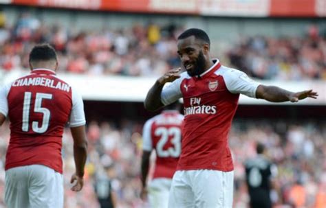 Lacazette explains his goal celebration