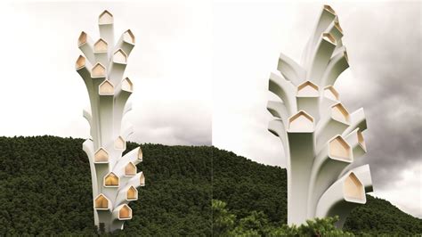 Tree Tower in Brevik, Norway Concept Des|Visualization