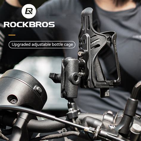 ROCKBROS Porte gobelet à eau universel pour moto porte bouteille