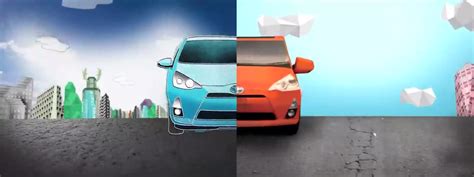 Animation Blue Prius