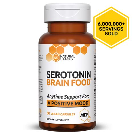 Serotonin Supplement - For Mood and Happiness - 60 ct.