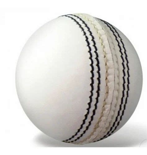 Leather Sports Academy White Cricket Ball, 155.9 Gm, Size: 22.4 Cm at ₹ 300 in Mumbai