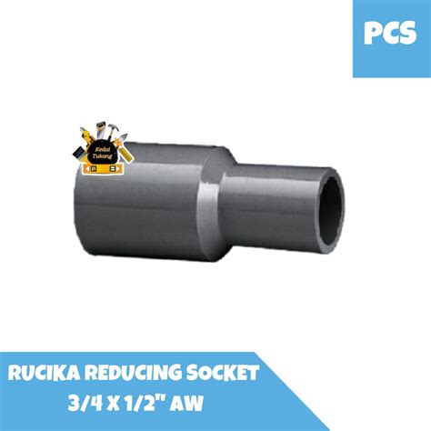 Jual KEDAI TUKANG RUCIKA Reducing Socket 3 4 X 1 2 Inch AW Overloop