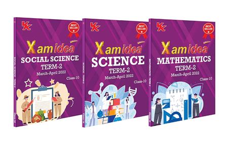 Xam Idea Class 10 Book Bundle Set Of 3 Books Science Social Science Mathematics For Cbse