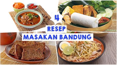 4 Resep Makanan Khas Bandung Yang Bikin Kangen Youtube