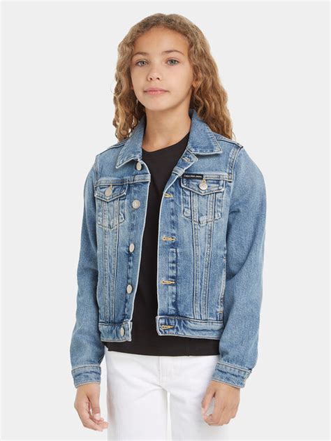 Calvin Klein Jeans Jeansjacke Authentic IG0IG02391 Blau Regular Fit