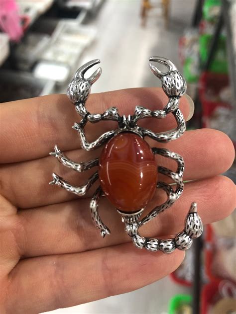 Crystal Scorpionspiderpendant Aolaikingdom Crystals