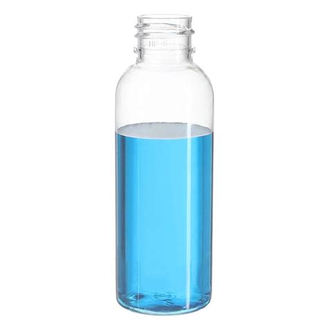 Ml Clear Pet Plastic Cosmo Round Bottle With Neck Nabo Plastic