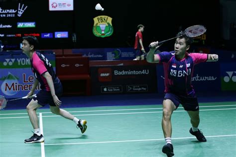 Foto Hasil Malaysia Open Berhias Deuce Marcus Kevin Lewati