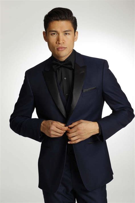 Navy Blue Tuxedos All Black Tuxedo Blue Tuxedo Wedding