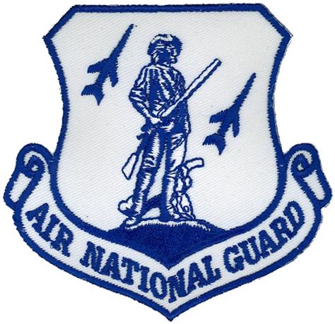 AIR NATIONAL GUARD – WHITE | Flightline Insignia