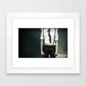 abyss of the disheartened VII Framed Art Print by Heather Landis | Society6