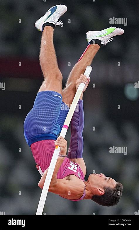 Tokyo Japan 03rd Aug 2021 Athletics Olympics Pole Vault Men