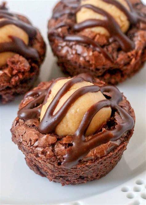 Buckeye Brownie Bites Chocolate With Grace