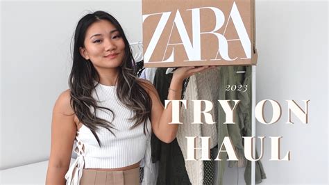 ZARA NEW IN TRY ON HAUL S3 E13 BEACH AESTHTIC SPRING SUMMER 2023