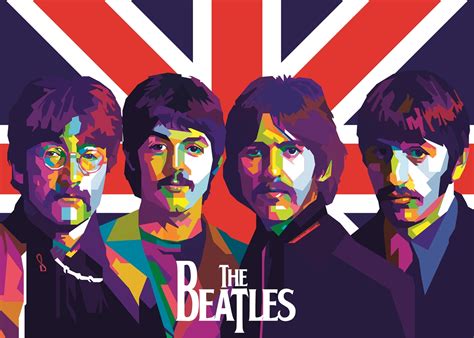 The Beatles Pop Art Posters Prints By Adam Khabibi Printler