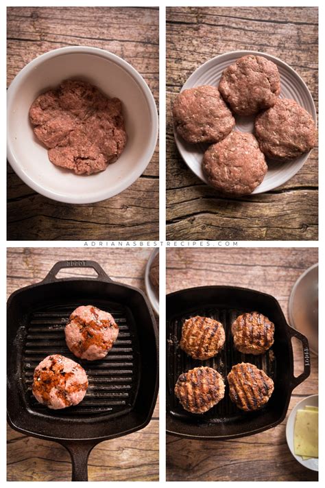 Juicy Veal Burgers Recipe Adrianas Best Recipes