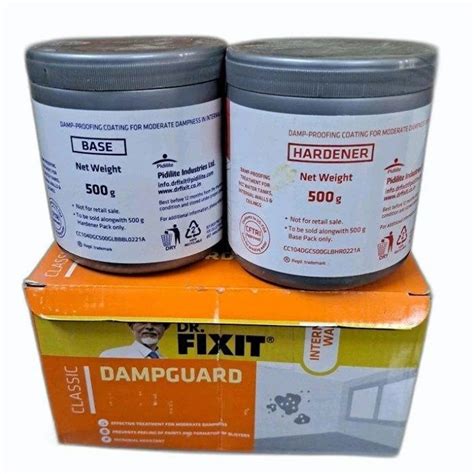 Dr Fixit Dampguard Classic Internal Wall Waterproofing Kg At Rs