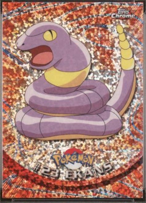 Ekans Pokemon Topps Chrome Trading Cards Series Digitaltq