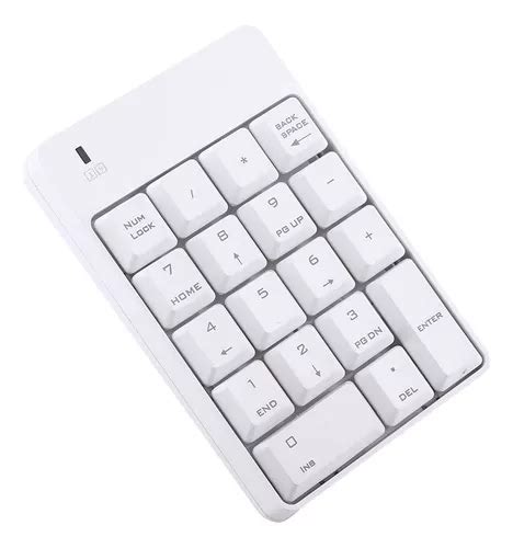 Teclado Numérico Usb Inalámbrico 2 4ghz Numpad Número 18 Tec Cuotas