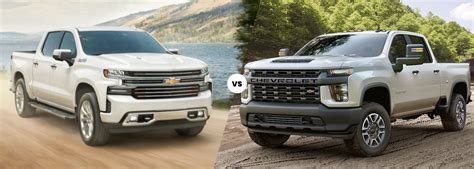 2021 Chevy Silverado 1500 Vs 2021 Chevy Silverado 2500 Bosak