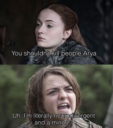 Arya Uses Twitter R Freefolk R Freefolk Know Your Meme