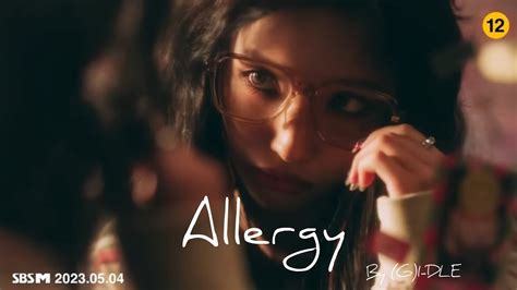 G I Dle Allergy Allergy Lyrics Youtube