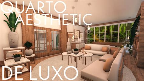 BLOXBURG QUARTO AESTHETIC DE LUXO Speedbuild ROBLOX YouTube