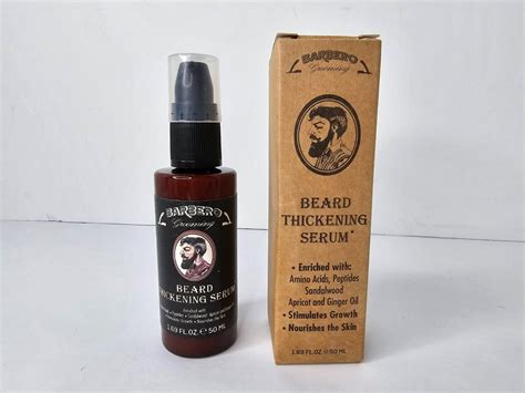 Barbero Beard Thickening Serum 169 Fl Oz 50 Ml Ebay