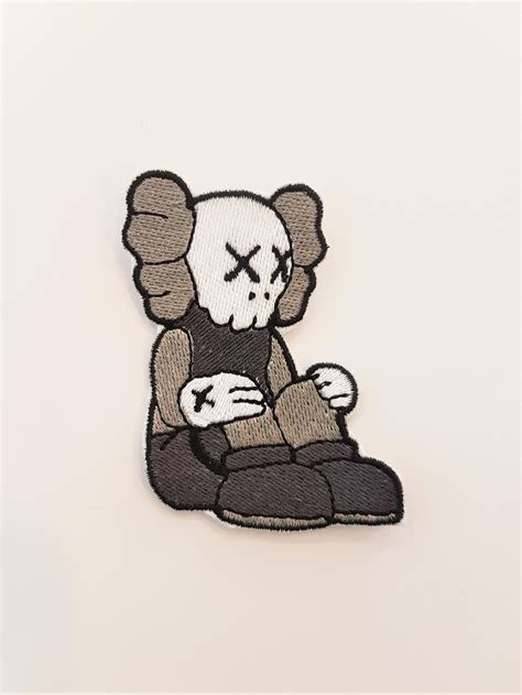 Kaws Inspired Patch Patch Iron On Sew On Stick On Etsy