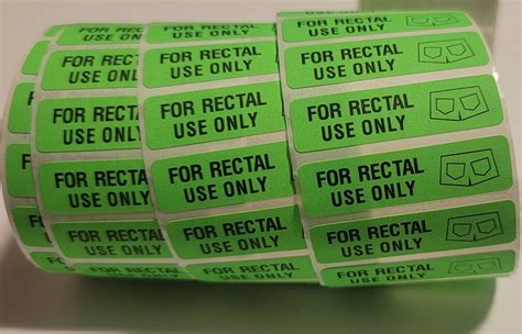 50 For Rectal Use Only Stickers Make Everyone Etsy