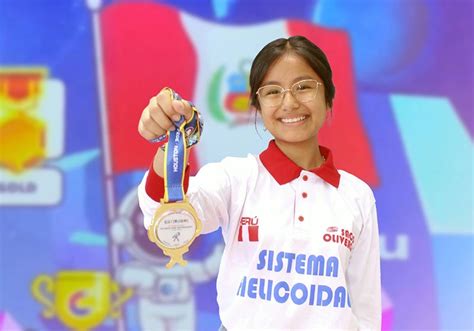 ¡histórico Alumna De Tan Solo 14 Años Gana Medalla De Oro En