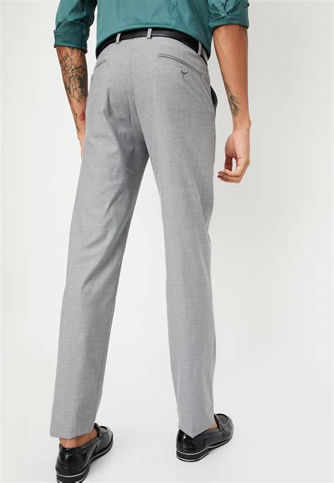 Buy Men Slim Fit Solid Formal Trousers Online At Just Rs 1299 0