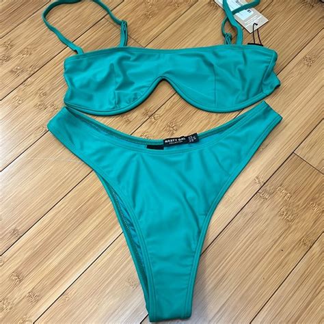 Nasty Gal Swim Brazilian Bikini Set Poshmark