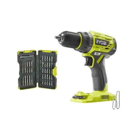 Pack RYOBI Perceuse Visseuse 18V One Brushless Sans Batterie Ni