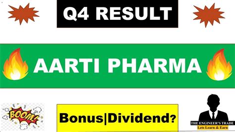 Aarti Pharma Q4 Results 2023 Aarti Pharmalabs Result Aarti Pharma