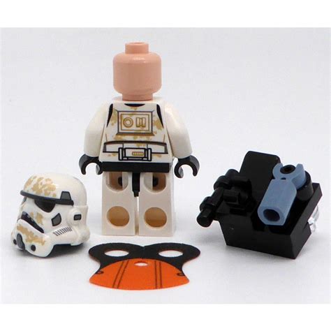 Lego Sandtrooper Captain With Survival Pack Minifigure Brick Owl