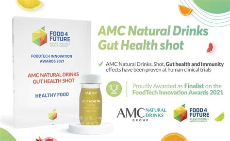 Amc Natural Drinks Premiado En La Prestigiosa Feria Food 4 Future Por