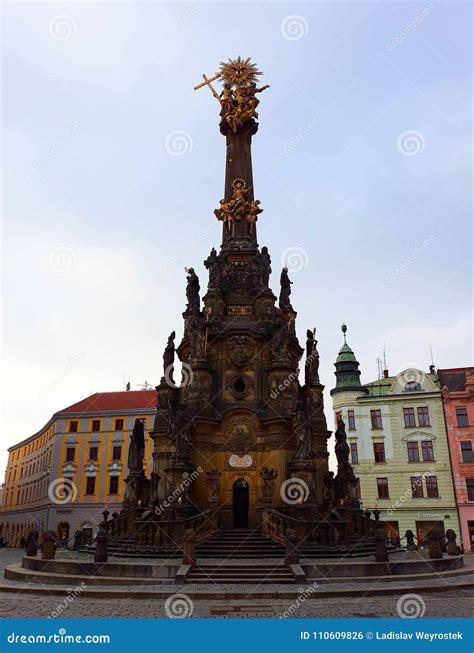 Holy Trinity Column in Olomouc, Czech Republic Editorial Photo - Image ...