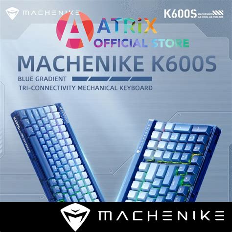 Machenike K S Mechanical Keyboard Hot Swappable RGB Backlit Anti Ghosting Keys ABS