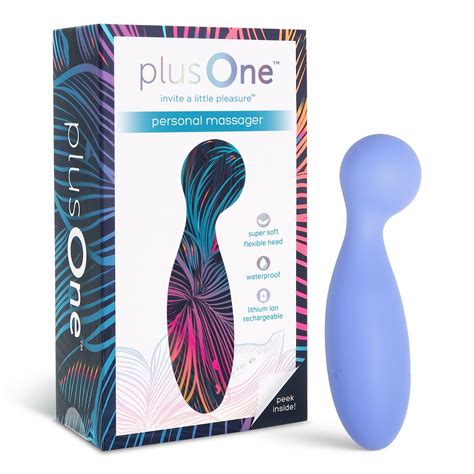 Plusone Vibrating Personal Massager 2 9 Oz