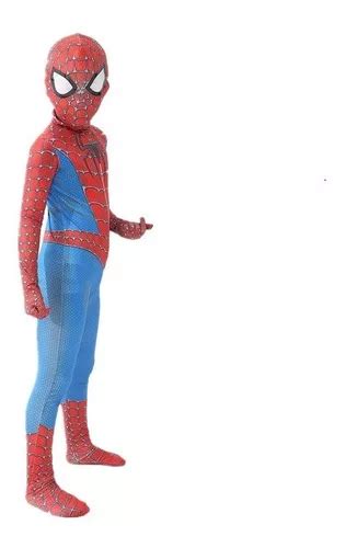 Fantasia Traje Homem Aranha Spiderman Cosplay Super Herois