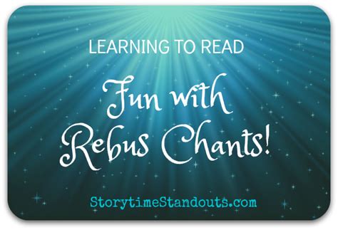 Take A Look At Using Rebus Chants With New Readers