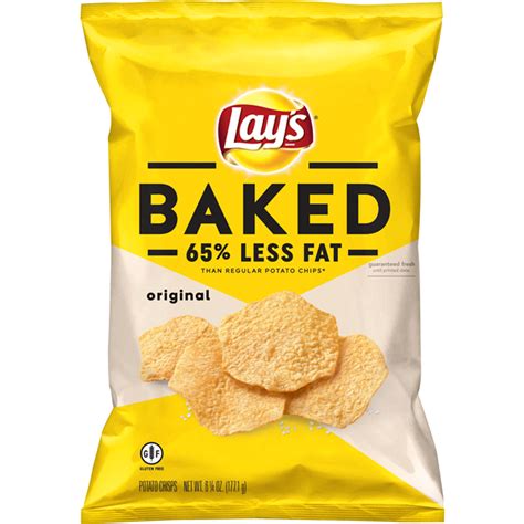 Lays Baked Potato Chips Regular, 6.25 oz