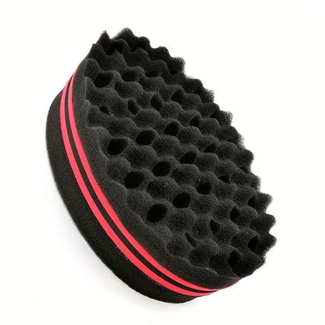 Hair Twist Sponge Double Sided Comb Wave Brush Hair Braided Curl Sponge Tools For Twisting Locks