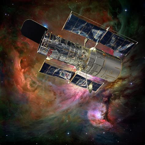 Hubble Space Telescope by Science Photo Library