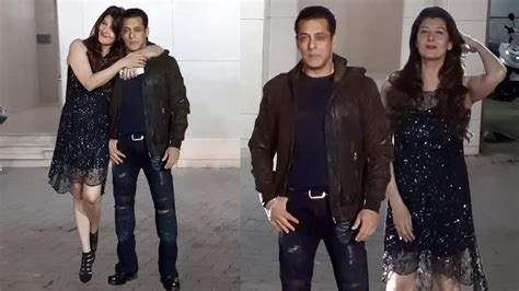 Salman Khan Enjoying Birthday With Ex Love Sangeeta Bijlani At His Bandra House Youtube