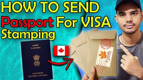 How To Send Passport For Canada Visa Stamping Vfs Global Two Way