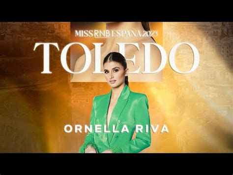 Miss RNB España 2023 TOLEDO Ornella Riva INTRODUCTION VIDEO