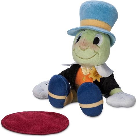 Disney Jiminy Cricket Magnetic Shoulder Plush Pinocchio 5 Inches